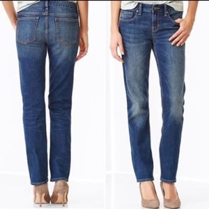 Gap Real Straight medium wash jeans